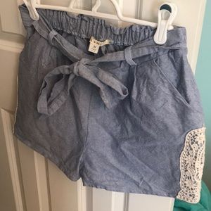 Francescas light blue and Lacey shorts!!